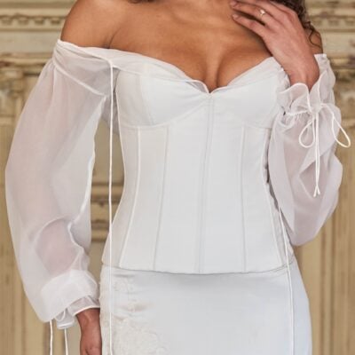 Mirror Palais Vamp Bustier Top - Image 1