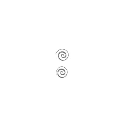 Maison Essentiele Mini Spiral Earrings - Image 1