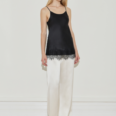Maison Essentiele Lace Trimmed Cami - Image 1