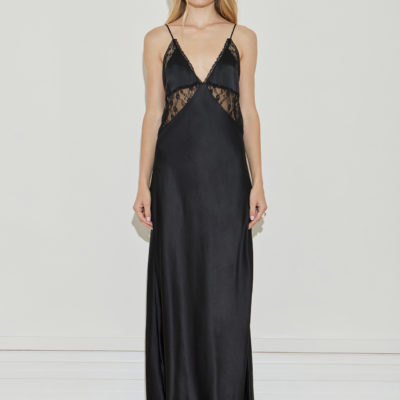 Maison Essentiele Lace Inlay Dress - Image 1