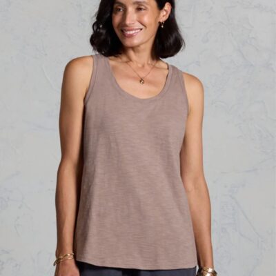Nomad the Label Yarra Cotton Tank Top Elm - Image 1