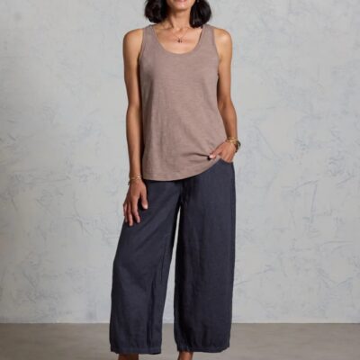 Nomad the Label Yarra Cotton Tank Top Elm - Image 2