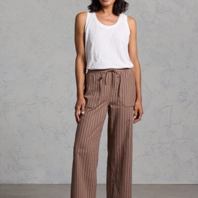 Nomad the Label Sidari Organic Cotton Pants Cinnamon - Image 2