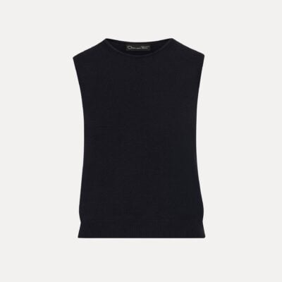 Oscar de la Renta Wool-Blend Tank - Image 1