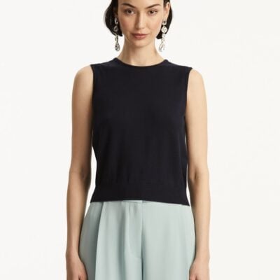 Oscar de la Renta Wool-Blend Tank - Image 2