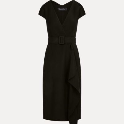 Oscar de la Renta Wool-Blend Pencil Dress - Image 1