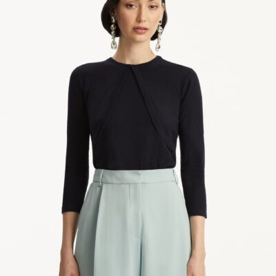 Oscar de la Renta Wool-Blend Bolero - Image 2