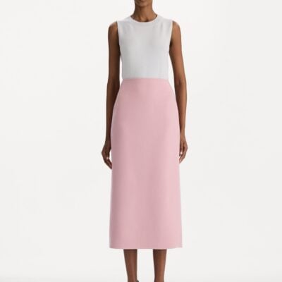 Oscar de la Renta Wool Pencil Skirt - Image 2