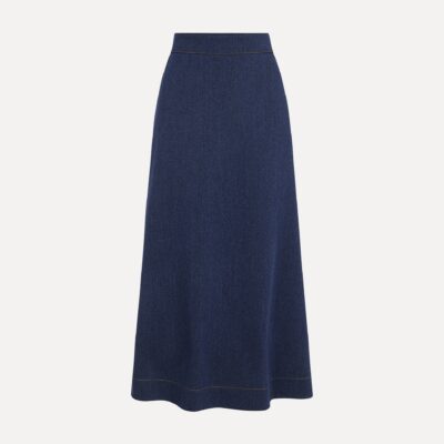 Oscar de la Renta Wool Midi Skirt - Image 1