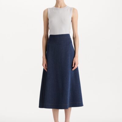 Oscar de la Renta Wool Midi Skirt - Image 2