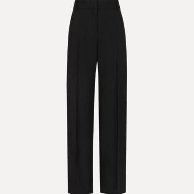 Oscar de la Renta Wide-Leg Wool-Blend Pant - Image 1