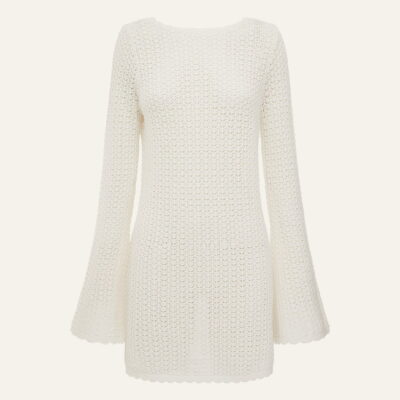 Peony Pointelle Rosie Mini Dress - Image 1