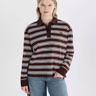 Rag & Bone rb Striped Rugby Long-Sleeve - Image 1