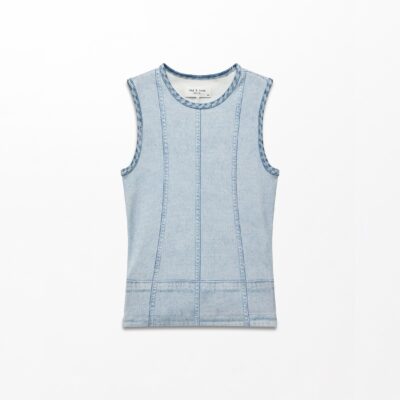 Rag & Bone rb Miramar Rib Muscle Tank - Image 2