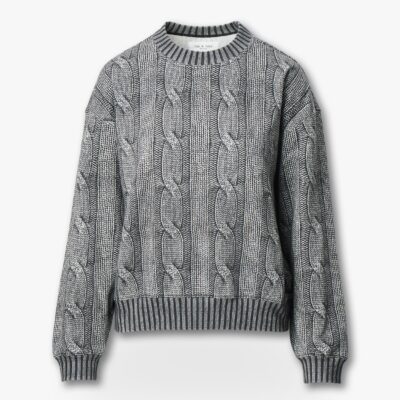 Rag & Bone rb Miramar Cable-Effect Sweatshirt - Image 2