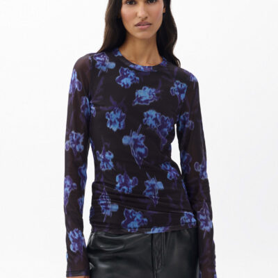 Rag & Bone Yana Stretch Mesh Tee - Image 1
