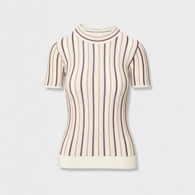 Rag & Bone Victoria Short-Sleeve Sweater - Image 2