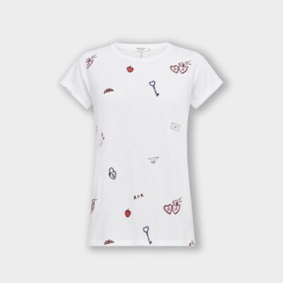 Rag & Bone Valentines Graphic Tee - Image 2