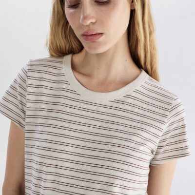 Rag & Bone The Slub Striped Tee - Image 2