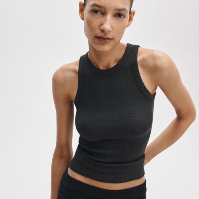 Rag & Bone The Essential Rib Muscle Tank - Image 1