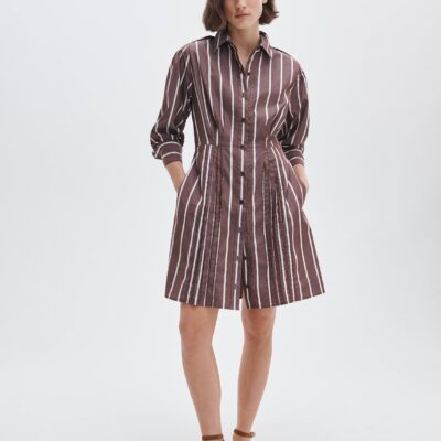 Rag & Bone Taylor Striped Mini Dress - Image 1