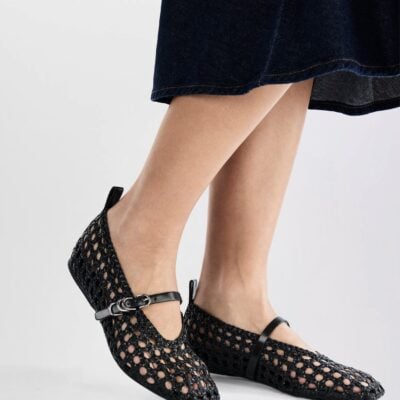 Rag & Bone Spire Woven Mary Janes - Image 2