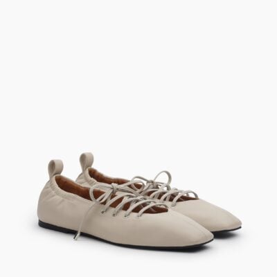 Rag & Bone Sophia Leather Ballet Flats - Image 3