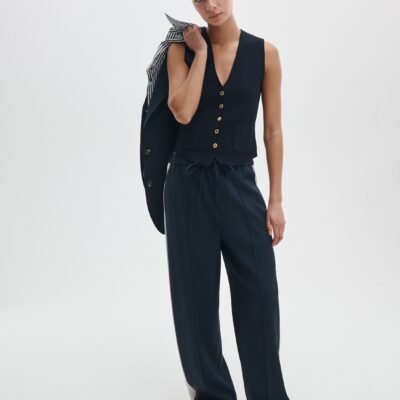 Rag & Bone Portia Merino Wool Vest - Image 3