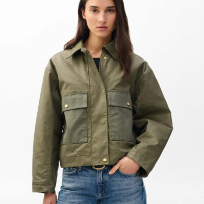 Rag & Bone Nonie 2-in-1 Cotton Jacket - Image 1