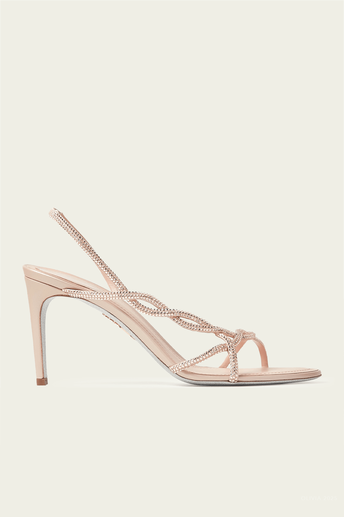 Rene Caovilla Braid Sandal 80 - Image 1