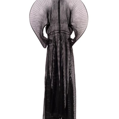 Sid Neigum Signature Sheer Pleated Dress - Image 1