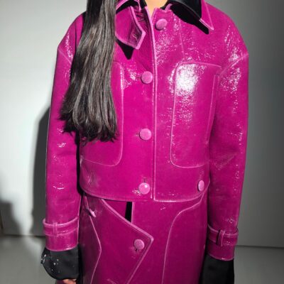 Sid Neigum Laminated Convertible Coat - Image 2
