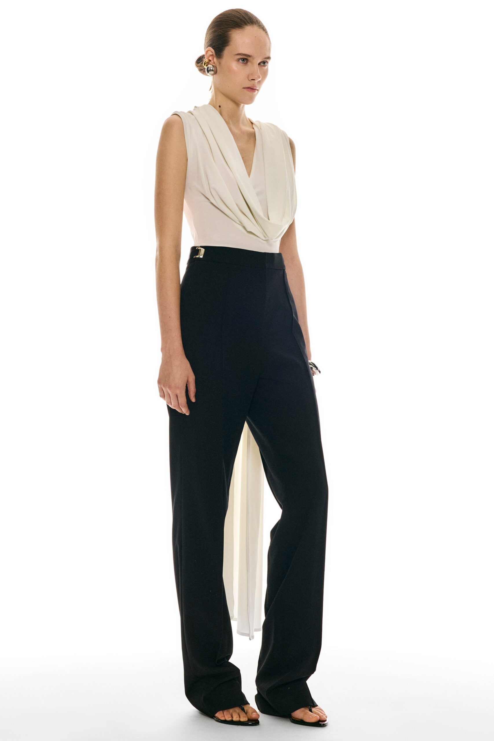 MNSDN140826080632030_3 Sid Neigum Cape Cowl Top - Image 3