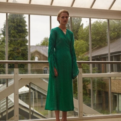Sid Neigum Sheer Wrap Top / Dress - Image 2
