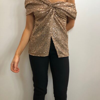 Sid Neigum Sequin Twist Top - Image 2