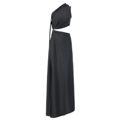 Sid Neigum Knit One-Shoulder Strap Dress - Image 1