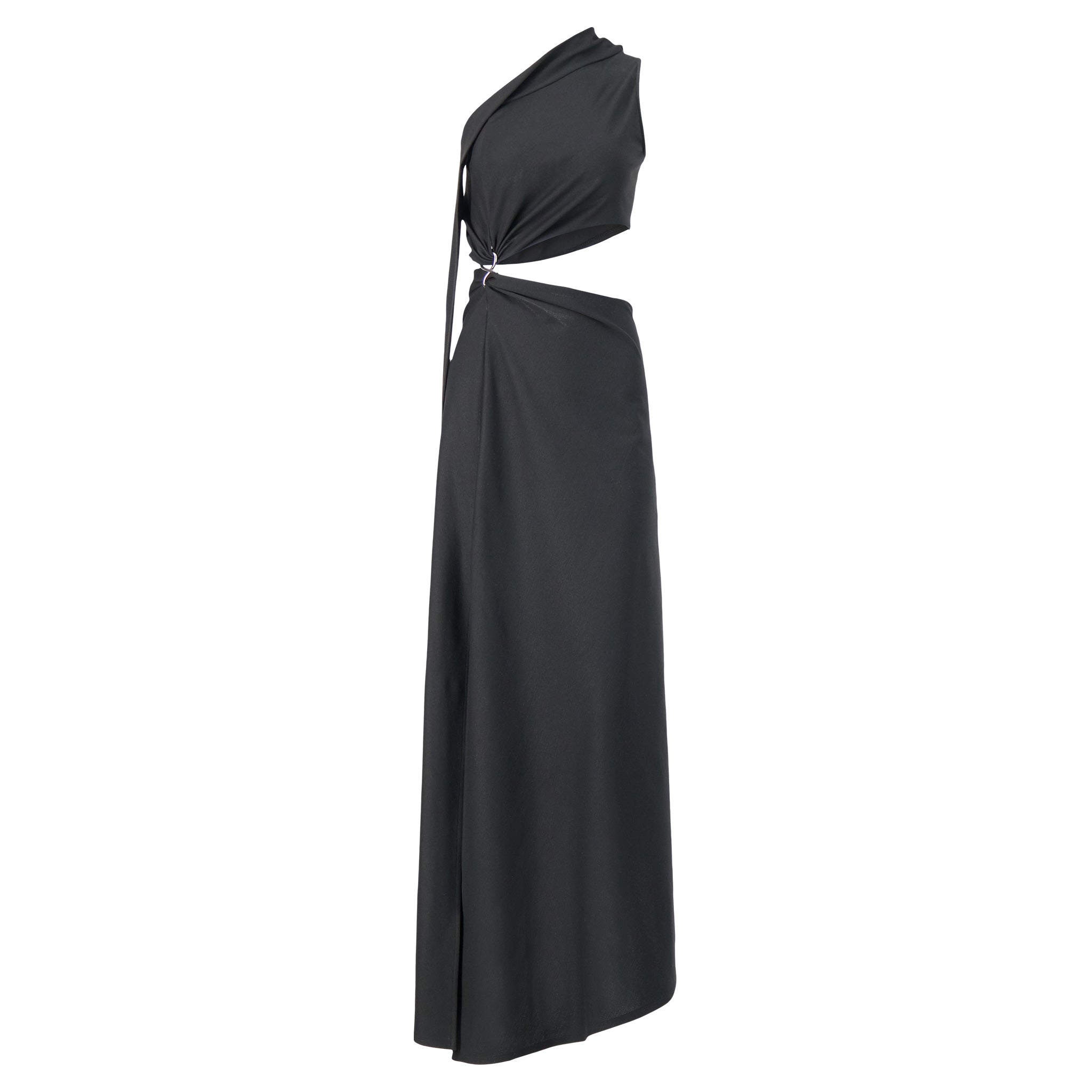 Sid Neigum Knit One-Shoulder Strap Dress - Image 1