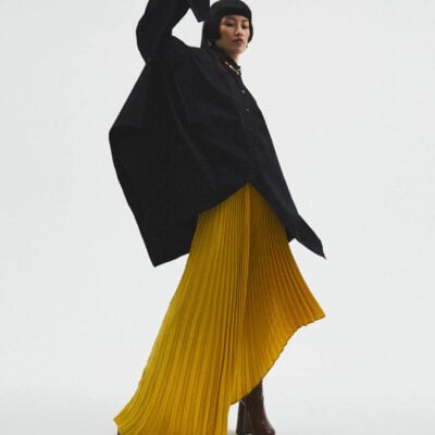 Sid Neigum Golden Ratio Oversized Asymmetrical Button-up - Image 2