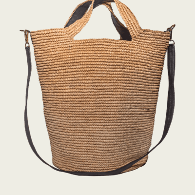 Sensi Studio Tall Bag with Leather Strap - Image 1