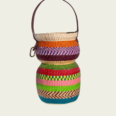 Sensi Studio Toquilla Straw Bucket Bag - Image 1