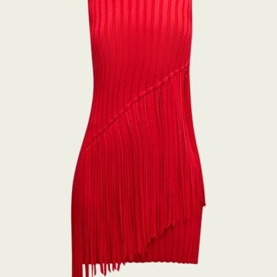 Simon Miller Spiral Mini Knit Dress - Image 1