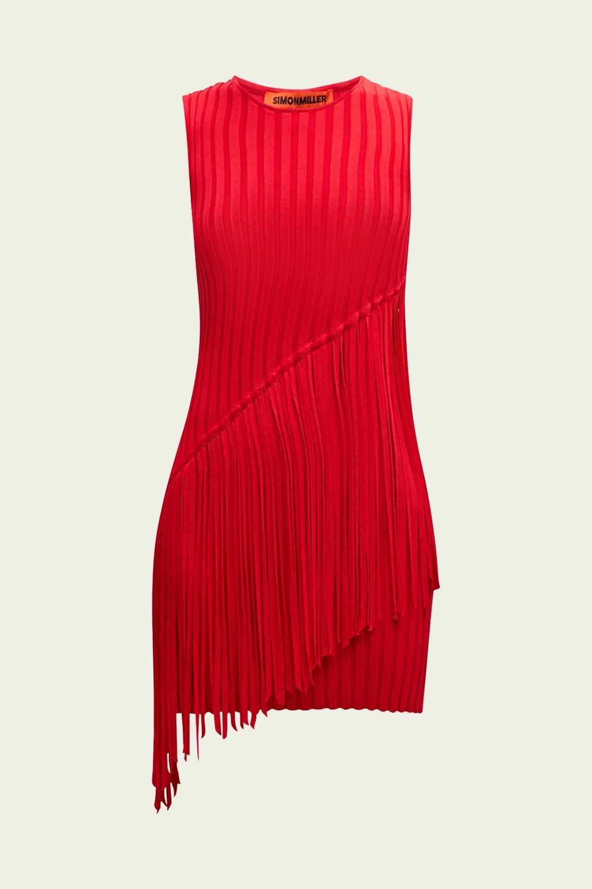 Simon Miller Spiral Mini Knit Dress - Image 1