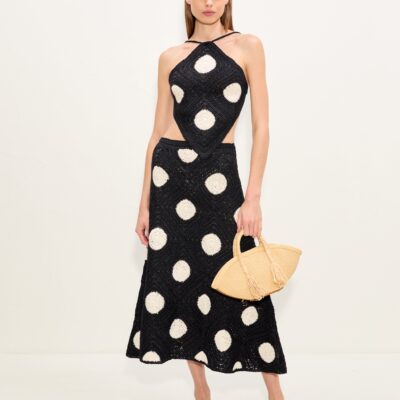 SIMONMILLER Zorah Crochet Skirt - Image 1