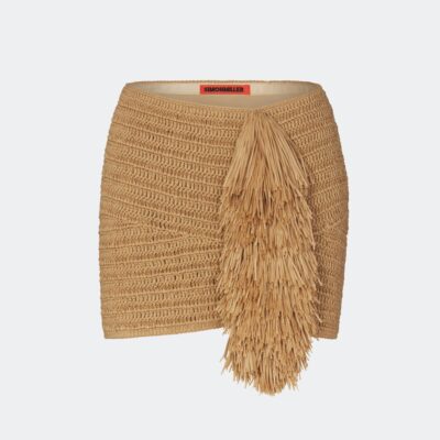 SIMONMILLER Pom Pom Mini Skirt - Image 1