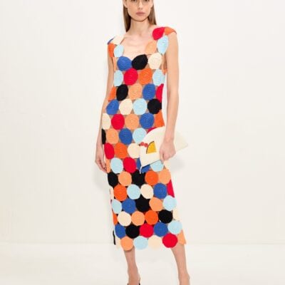 SIMONMILLER Muro Crochet Dress - Image 1