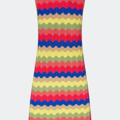 SIMONMILLER Moji Wave Mini Dress - Image 1
