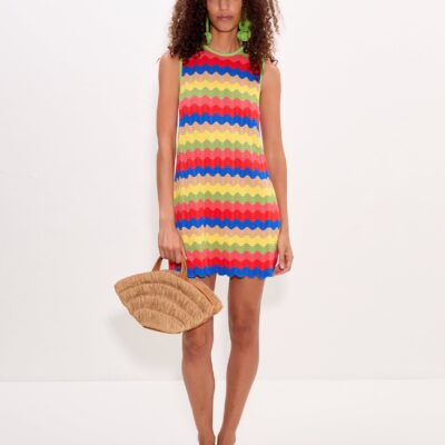 SIMONMILLER Moji Wave Mini Dress - Image 2