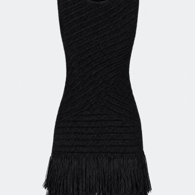 SIMONMILLER Mira Crochet Mini Dress - Image 1