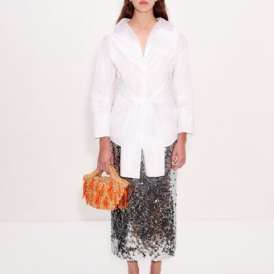 SIMONMILLER Mia Sequin Skirt - Image 2