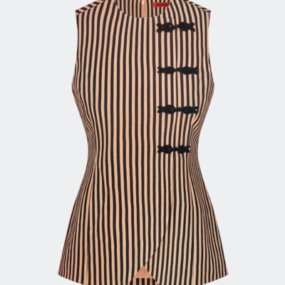 SIMONMILLER Mavis Linen Top - Image 2